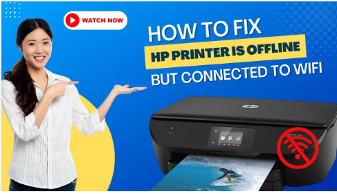 HP Printer Showing Offline