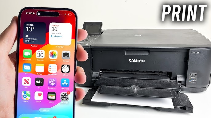 Canon printer offline iPhone